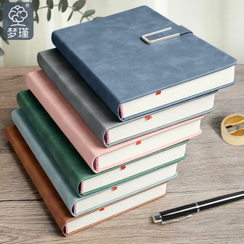 Conjunto de cuadernos de papelería de oficina